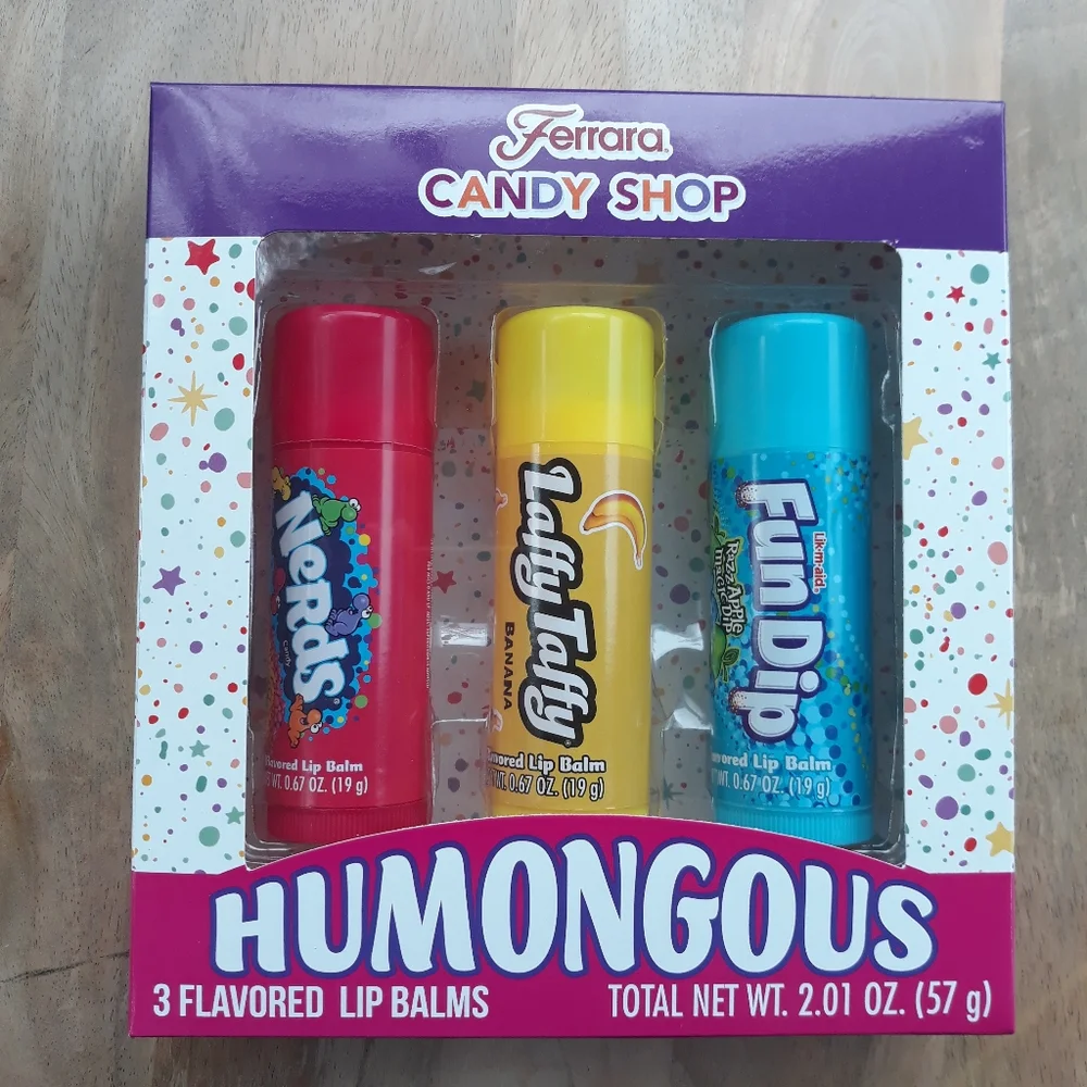 (New) Extra Large Flavored Lip Balm Set